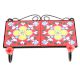Red Yellow Floral Tiles Hooks